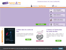Tablet Screenshot of livres-hypnose-pnl.com